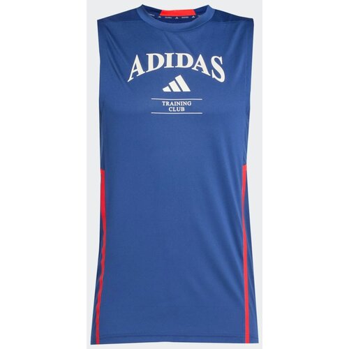 Adidas Tehnička sportska majica &amp;#039;HERITAGE&amp;#039; tamno plava / tamno crvena / bijela Slike