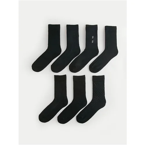 LC Waikiki MEN'S PATTERNED 7-PACK SOCKET SOCKS