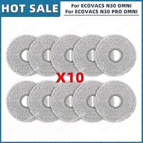 INORCO Velja za primerno za ECOVACS DEBOT N30 OMNI / N30 PRO OMNI Rezervni deli Dodatki Glavna stranska krtaa Hepa Filter Mop Pad Vreka za prah, (21983925) Slike