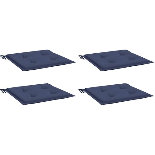  Jastuci za palete 4 kom modri 40x40x4 cm od tkanine Oxford Slike