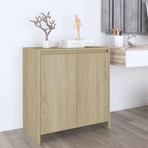 VidaXL Komoda boja hrasta sonome 70 x 40 x 73,5 cm od iverice Slike