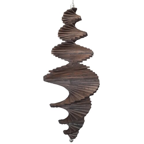  Drvena spirala za vjetar 60cm Slike