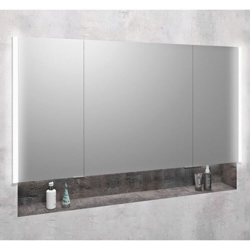 Sapho Sivi kupaonski ormarić 126x70 cm Integra – Cijene