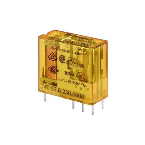 Finder 40.52.7.012.0000 relej za tiskane pločice 12 V/DC 8 A 2 prebacivanje 1 St. Slike