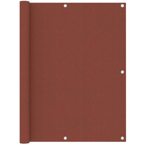 VidaXL Balkonsko platno terakota 120x600 cm oksford blago, (20609826) Slike