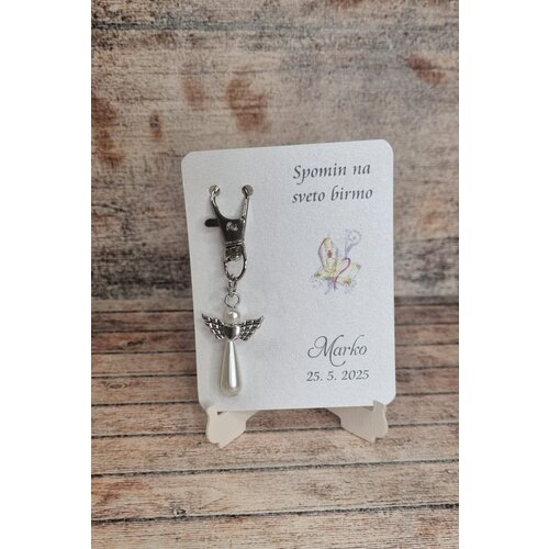  Darilo za birmo ali obhajilo obesek angelček BIROBE 01 Cene
