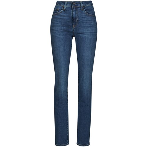 Levi&amp;#039;s Traperice &amp;#039;724 HIGH RISE STRAIGHT&amp;#039; indigo Slike