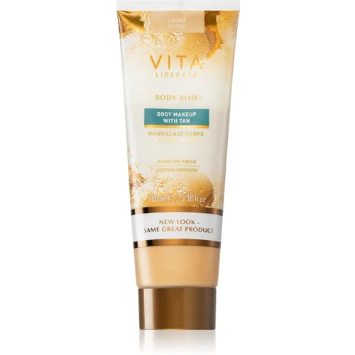 Vita Liberata Body Blur™ Body Makeup With Tan puder za vse tipe kože 100 ml odtenek Light