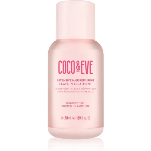 Coco & Eve Sweet Repair Intensive Hair Repairing Leave-in Treatment regenerator bez ispiranja za oštećenu i obojenu kosu 50 ml