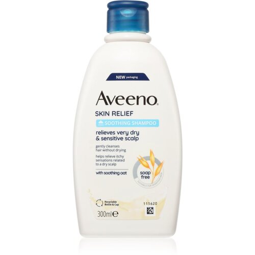 Aveeno Skin Relief pomirjujoči šampon za suho in občutljivo lasišče 300 ml Cene