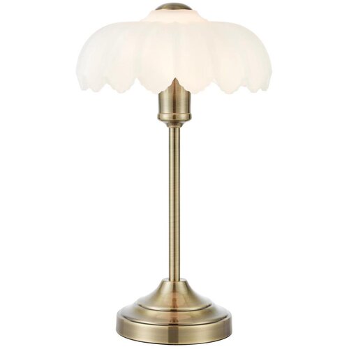 Marksl&amp;ouml;jd Krem/mjedena stolna lampa (visina 43 cm) Kurage &amp;ndash; Slike