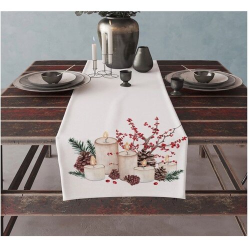 Mila Home Nadstolnjak s božićnim motivom 45x140 cm Merry Christmas &amp;ndash; Slike