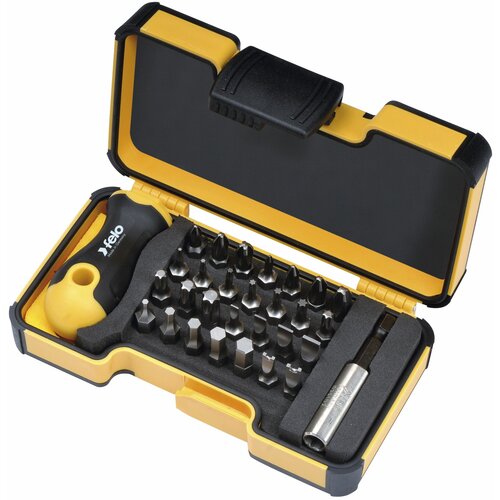 Felo set alata xs-strongbox bits 30 sa ručkom i držačem bitova sl/ph/pz/hex/tx/sp 02073006 30 kom Cene