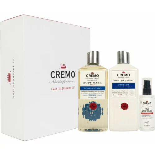Cremo Essential Grooming Set poklon set (za kosu i tijelo) za muškarce