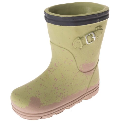 Dakls Zeleni betonski ukras Boot Slike