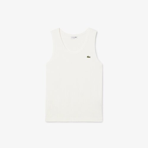 Lacoste Majice &amp;amp; Polo majice TH0030 TEE-SHIRT Bela Slike