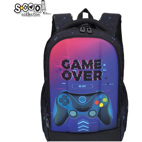  RANAC OJAČANA LEDJA SA ČVRSTIM PREDNJIM DŽEPOM GAME OVER 40*29*14CM SC3371 Cene