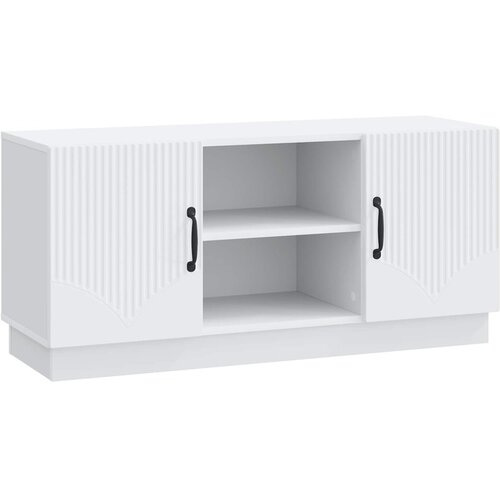 vidaXL TV ormar Bijela 102 x 34 5 x 47 cm Konstruirano drvo - Bijela Cijene
