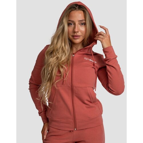 GymBeam Ženska dukserica Limitless Zip Up Cinnamon Cijene