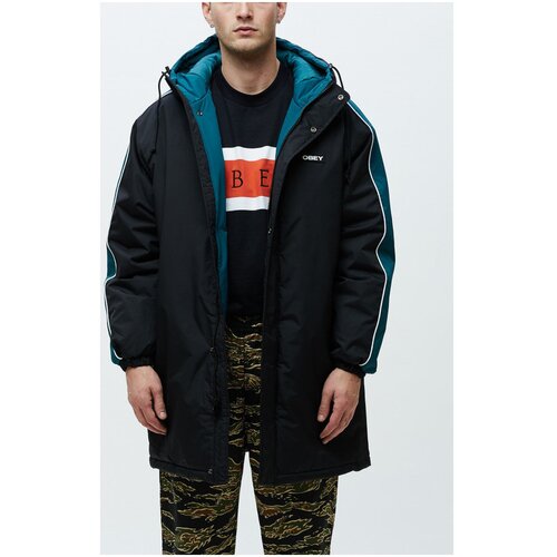 Obey Jakne & Blazerji Major stadium jacket Črna Cene