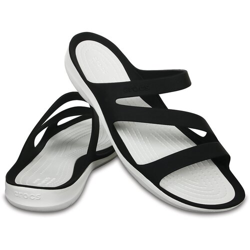 Crocs Women&amp;#039;s Swiftwater Sandal Black/White 37-38 Slike