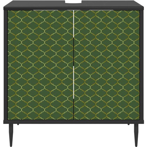  Kupaonski ormar GELEEN Crni hrast 60 x 40 x 61 cm Slike