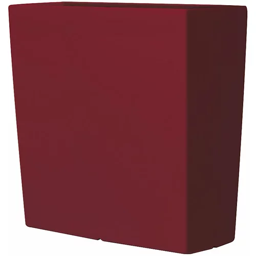 DEGARDO Lonec za rože, TREVIA 900K, VxŠxG 900 x 900 x 390 mm, rubinasto rdeče barve