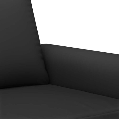  3-dijelni set sofa s jastucima crni bar&amp;scaron;unasti Slike