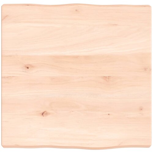 vidaXL Mizna plošča 40x40x4 cm neobdelana trdna hrastovina Cene