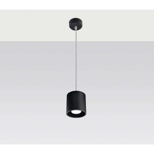  Sollux SL.0051 - Luster na sajli ORBIS 1 1xGU10/40W/230V crna Slike