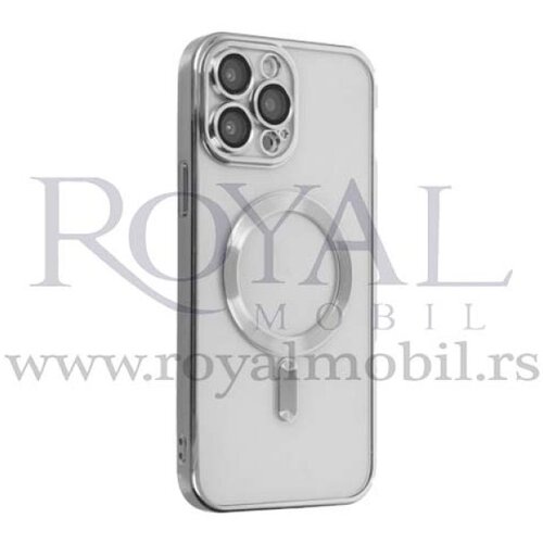  futrola magsafe metalic za iphone 13 pro (6.1) srebrna Slike