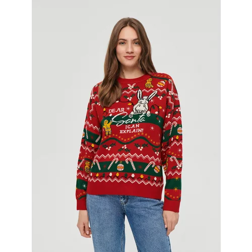 House - Božićni džemper - Šarena
