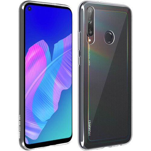 AVIZAR Silikonski gel ovitek za Huawei P40 Lite E, tanek in odporen - prozoren, (20719544) Cene