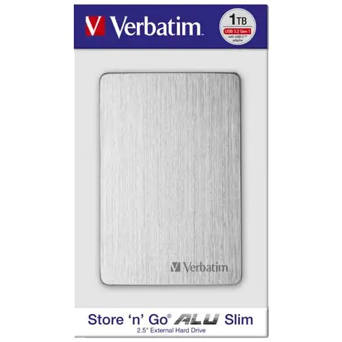 Verbatim Store 'n' Go ALU Slim 1TB 53663 Eksterni HDD Cene