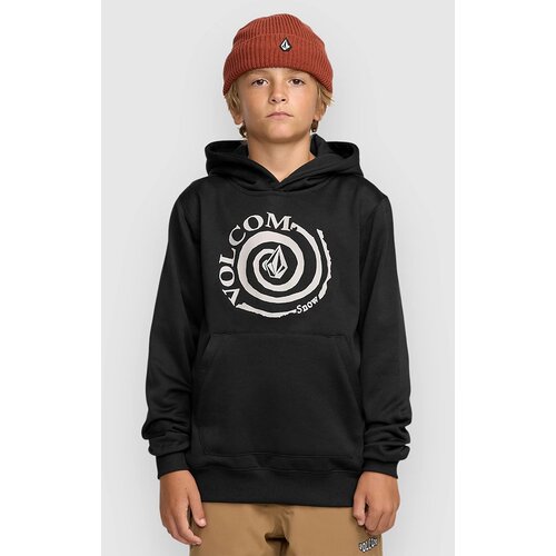 Volcom Hydro Kids Pulover s kapuco iz flisa black Cene