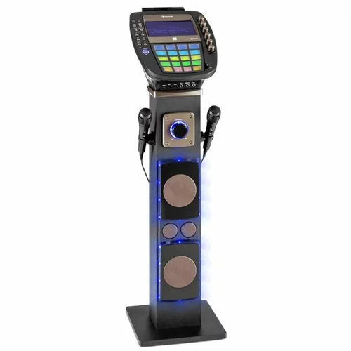 Auna KaraBig Karaoke naprava Bluetooth LED 7" TFT CD USB Vgrajen zvočnik