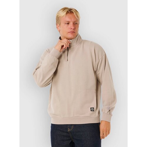 Rip Curl Premium Surf Qtr Zip Crew Pulover stone Cene