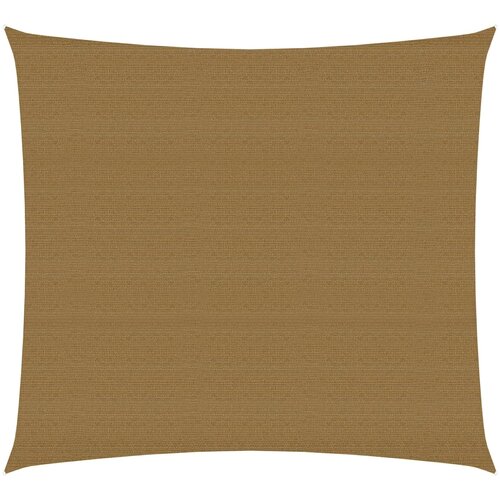 vidaXL Senčno jadro 160 g/m² taupe 3,6x3,6 m HDPE, (20609915) Cene