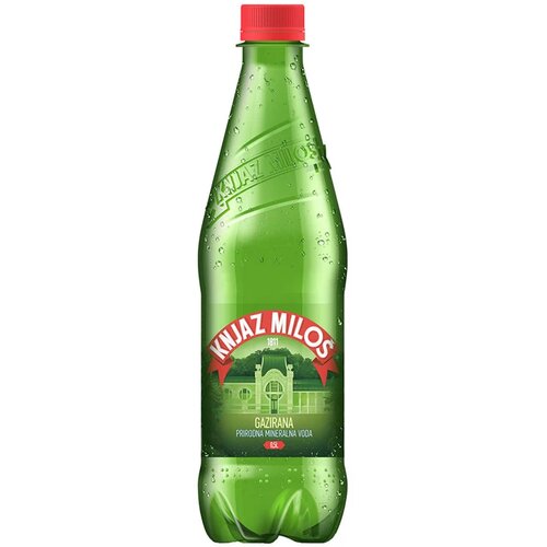 Knjaz Miloš mineralna gazirana voda 500ml pet Cene