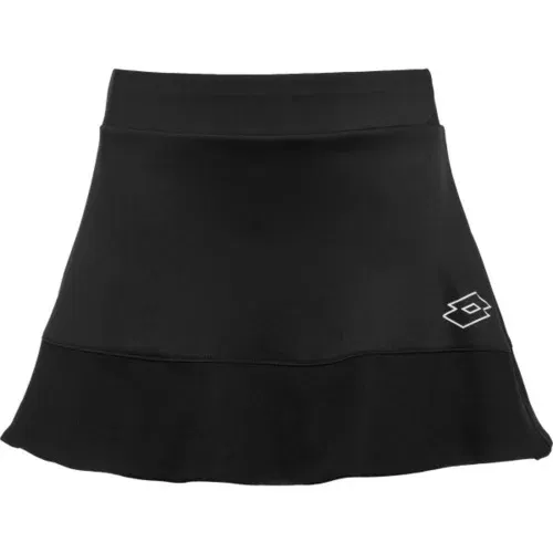 Lotto SQUADRA G III SKIRT Sportska suknja za djevojčice, crna, veličina