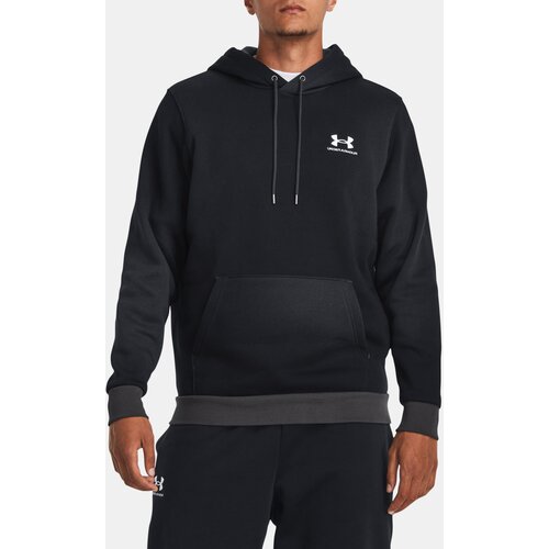 Under Armour Sweatshirt UA Essential Flc Novelty HD-BLK - Men Cene