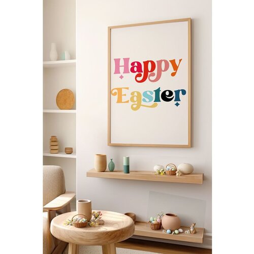 WALLXPERT Arteastermodel21-5070 Vi&scaron;enamenska Dekorativna Slika u Ram Cene