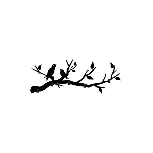 L&amp;#039;essentiel Maison Zidna vje&amp;scaron;alica Escaped Birds, 67x27x2cm, crna Slike