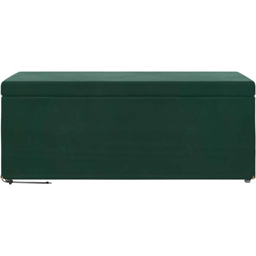  Stolica Tamnozelena 101 x 41 x 40 cm Svileni i Fino Radeći Drvo - Tamnozelena 100 cm Bar&amp;scaron;un Slike