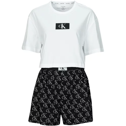 Calvin Klein Jeans Pižame & Spalne srajce S/S SHORT SET Večbarvna