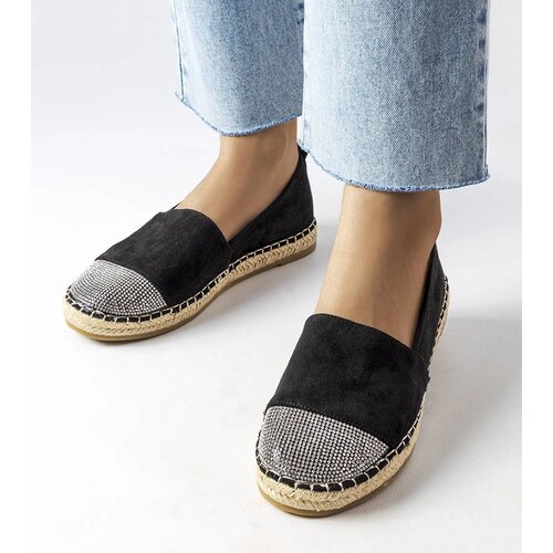 Gemre Women's black flat slip-on espadrilles Magali Cijene