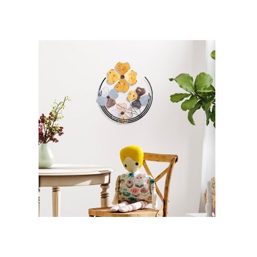 Opviq Zidna dekoracija Shihezi 2, 50x50x4 cm, &amp;Scaron;arena Slike