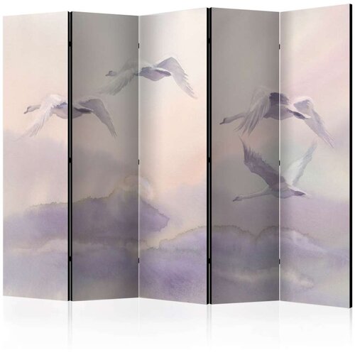  Paravan u 5 dijelova - Flying Swans II [Room Dividers] 225x172 Slike