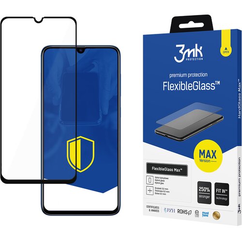 3mk SAMSUNG GALAXY A70 BLACK - FLEXIBLEGLASS MAX, (22002250) Slike