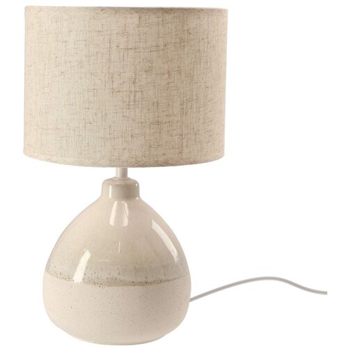 Candellux Lighting Bež stolna lampa s tekstilnim sjenilom (visina 41 cm) Ardo &amp;ndash; Slike